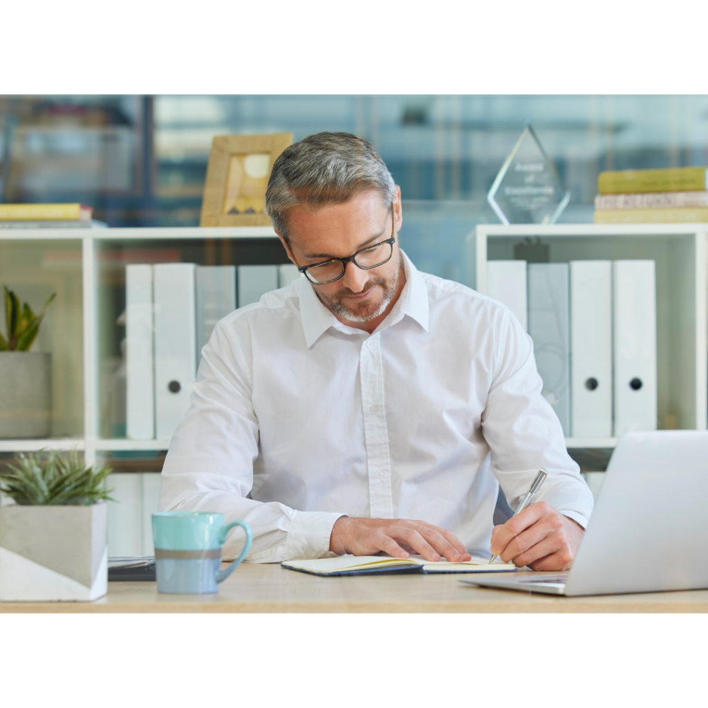 Air cargo expert drafting a follow up email to boost ROI after AirCargo 2024